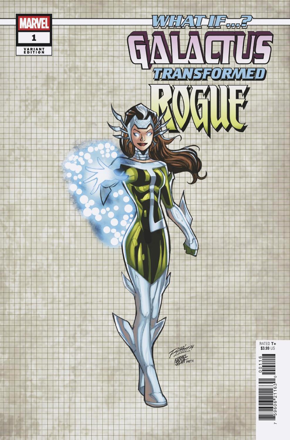 What If Galactus Transformed Rogue #1 10 Copy Incv Var