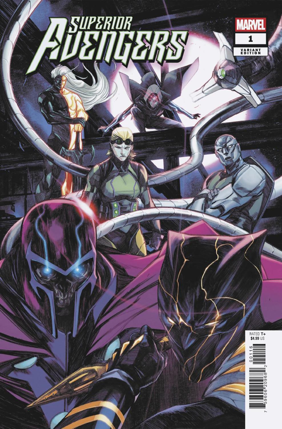 SUPERIOR AVENGERS #1 ALESSANDRO CAPPUCCIO VAR DOOM 1:25 INCV