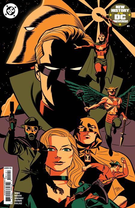 NEW HISTORY OF THE DC UNIVERSE #1 CVR H INC 1:25 MICHAEL CHO CARD STOCK VAR OF 4 1:25 INCV