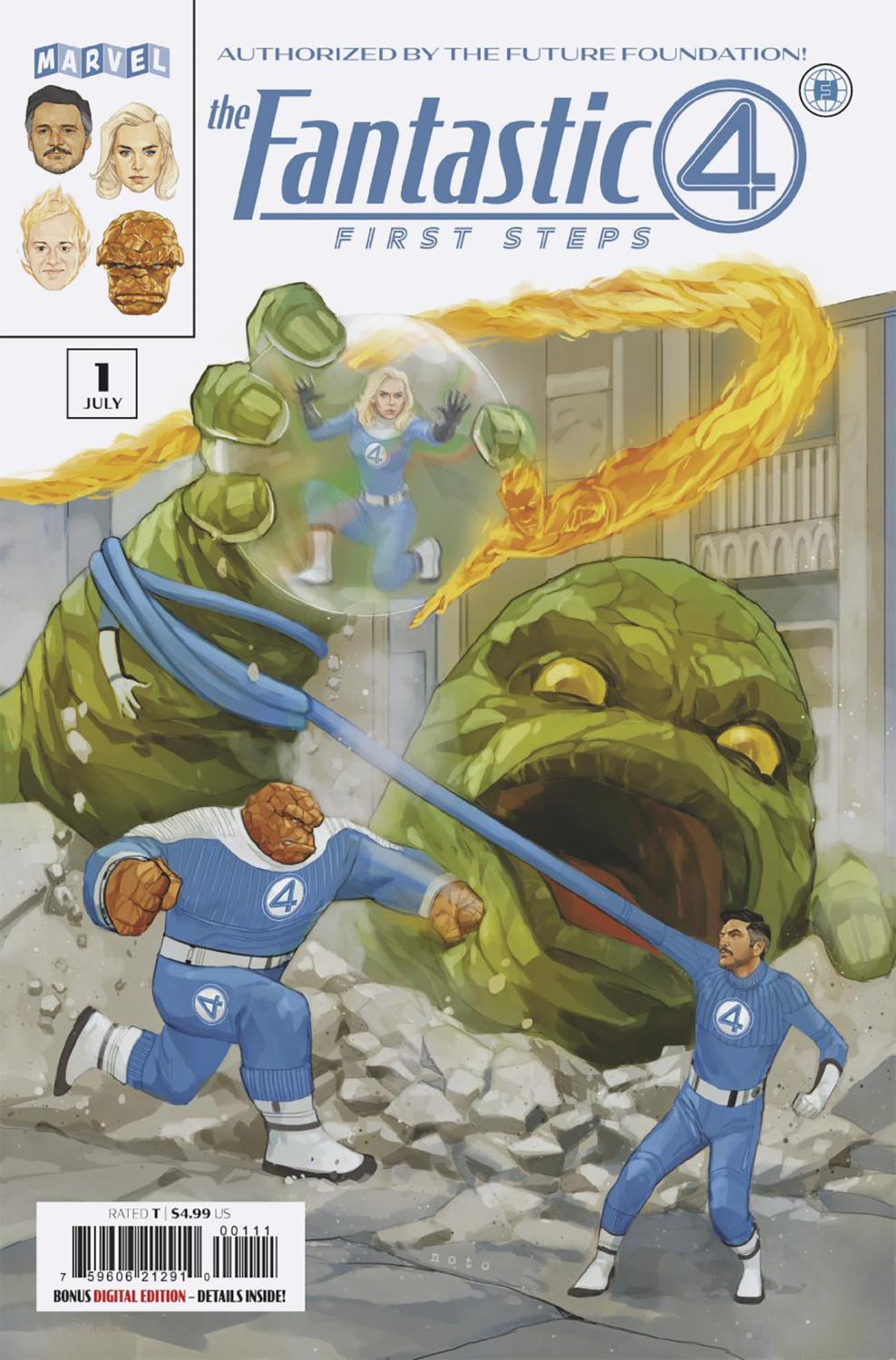 FANTASTIC FOUR FIRST STEPS #1 PHIL NOTO COVER A