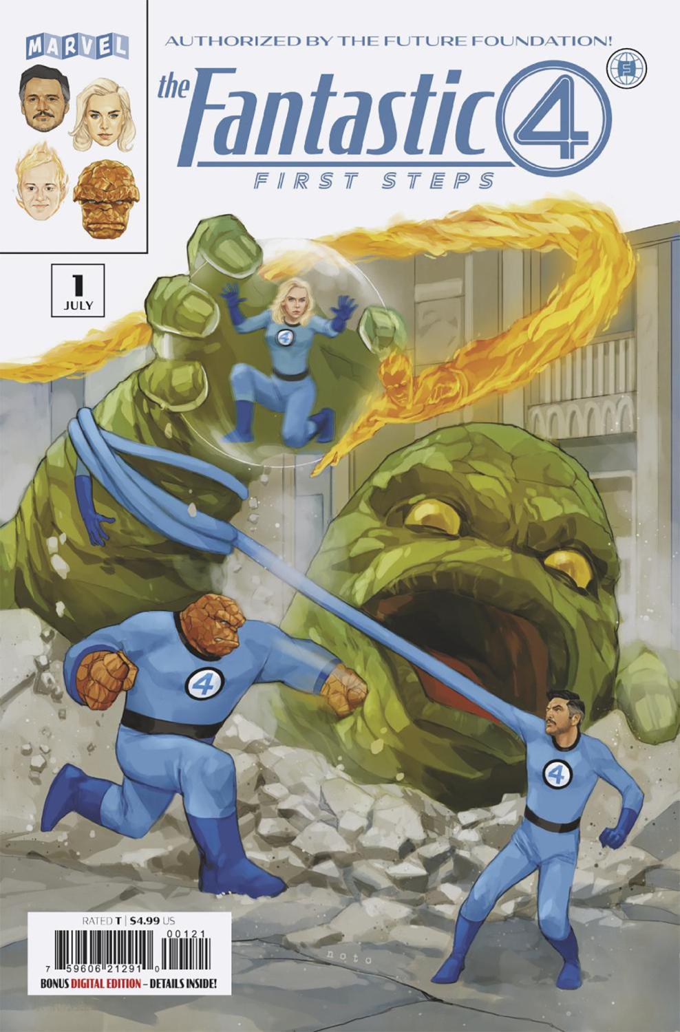 FANTASTIC FOUR FIRST STEPS #1 PHIL NOTO COVER B CVR B