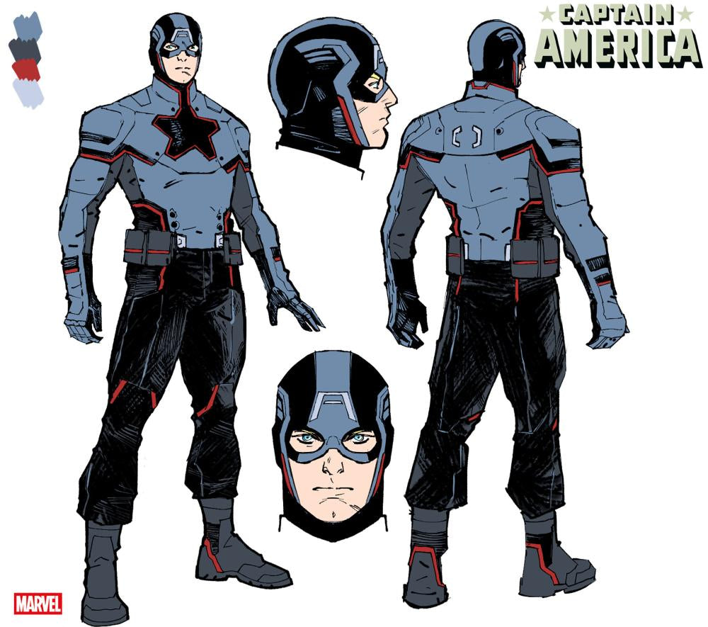 CAPTAIN AMERICA #2 VALERIO SCHITI DESIGN VAR 1:10 INCV