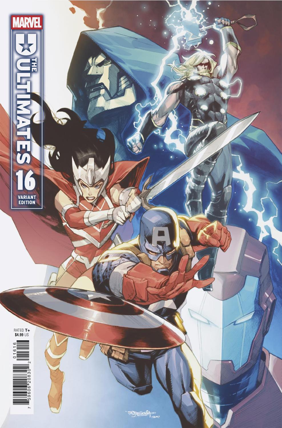 ULTIMATES #16 STEPHEN SEGOVIA VAR 1:25 INCV