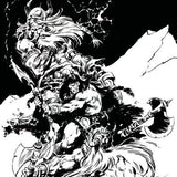 CONAN THE BARBARIAN #25 CVR I INC 1:5 ROBERTO DE LA TORRE B&W VAR