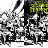 CONAN THE BARBARIAN SCOURGE OF THE SERPENT #1 CVR J ROBERTO DE LA TORRE LCSD EXCLUSIVE INKS WRAPAROUND VAR OF 4