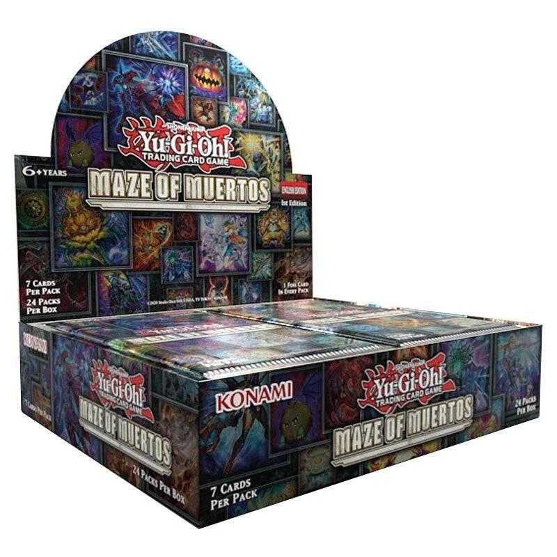 yu gi oh booster box 1st edition Yu-Gi-Oh! Maze of Muertos [1st Edition] – East Side Mags to Starlight emerald medallion Quantity:Box of 25 Target Review: Every Level