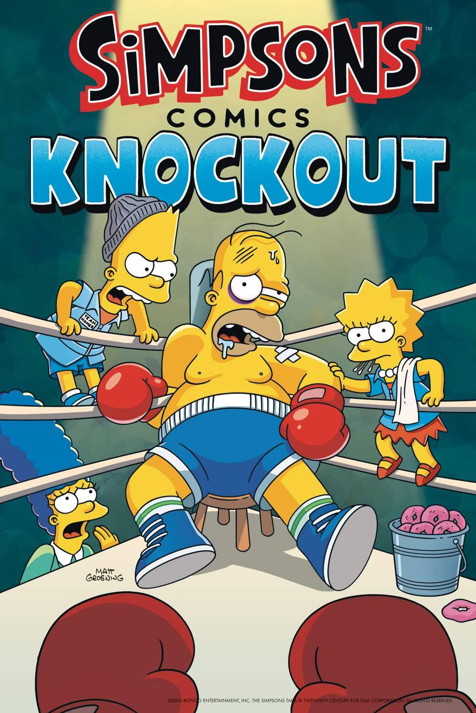 Simpsons Comics Knockout GN