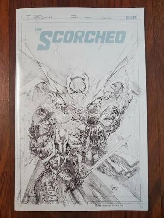 Spawn Scorched #1 Cvr G 50 Copy Incv Capullo Sketch