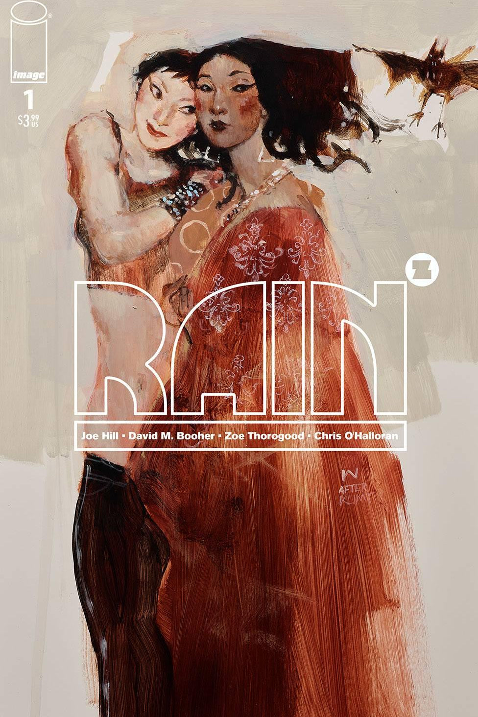 Joe Hill Rain #1 Cvr D25 Copy Incv Wood (of 5)