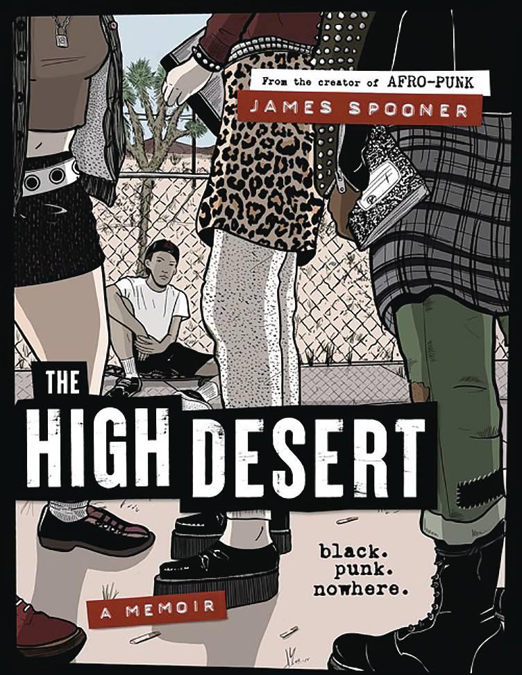 HIGH DESERT BLACK PUNK NOWHERE GN SIGNED by James Spooner