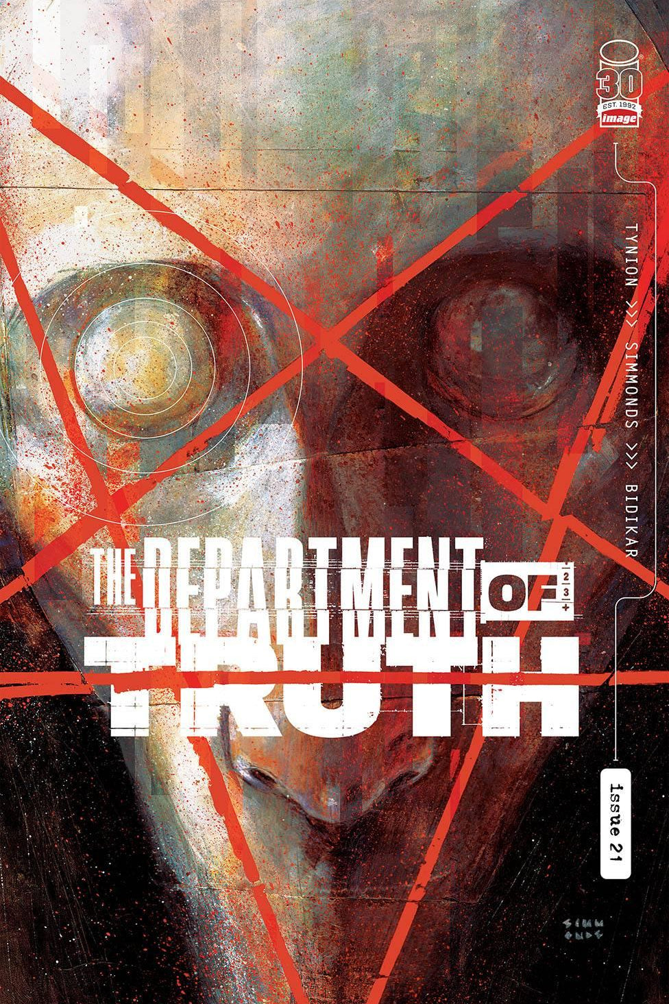 Department of Truth #21 Cvr ASimmonds