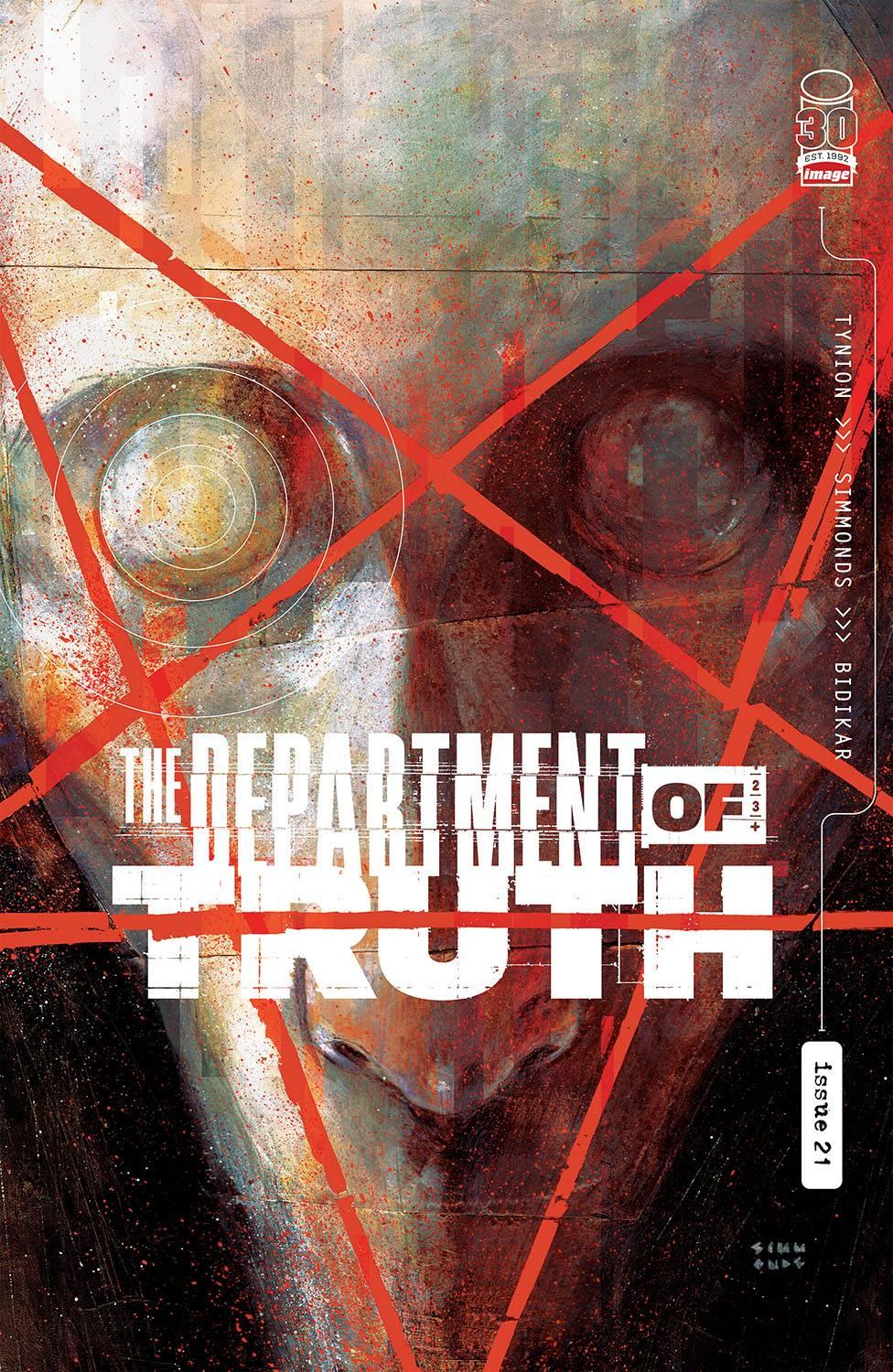 Department of Truth #21 Cvr ASimmonds