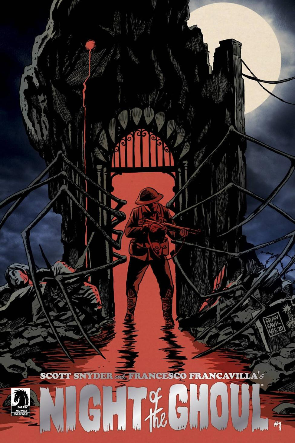 Night of the Ghoul #1 Cvr C 25 Copy Incv Francavilla (of 3)
