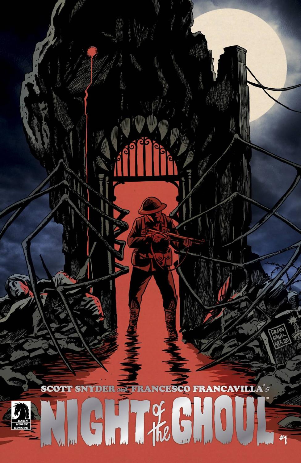 Night of the Ghoul #1 Cvr C 25 Copy Incv Francavilla (of 3)