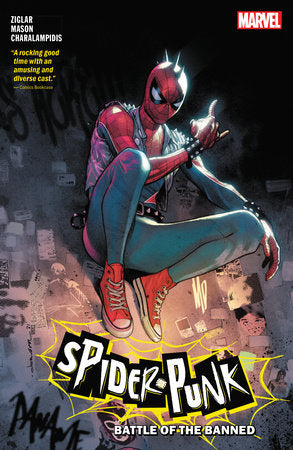 Spider-Punk Banned In DC TP