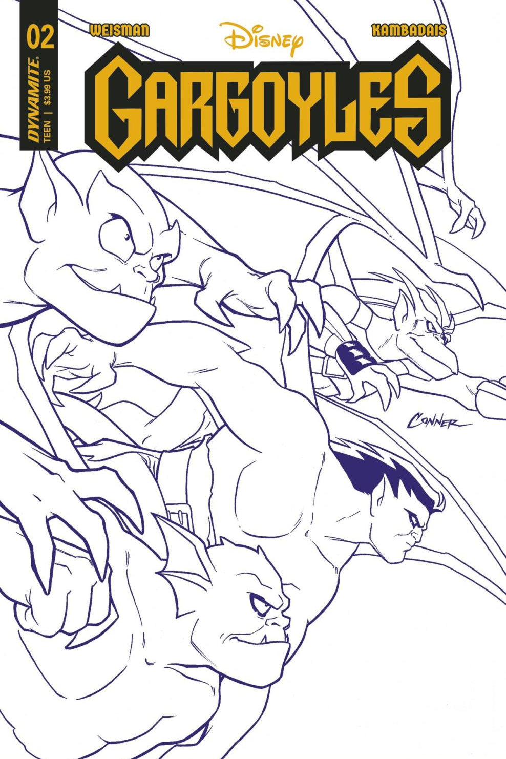 Gargoyles #2 Cvr J 20 Copy Incv Video Packaging