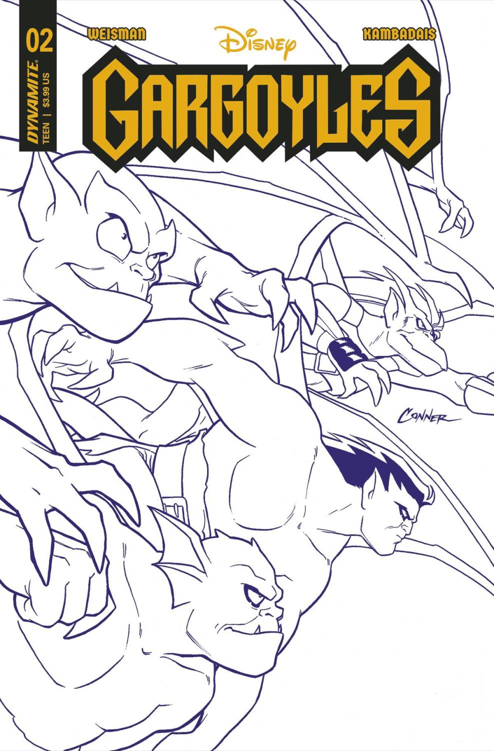 Gargoyles #2 Cvr J 20 Copy Incv Video Packaging