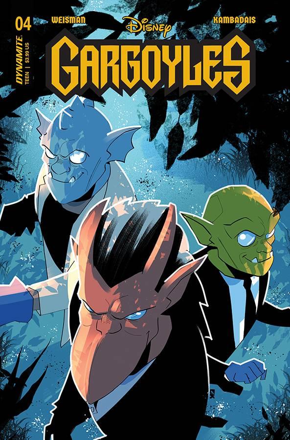 Gargoyles #4 Cvr G 10 Copy Incv Kambadais Original