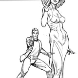 007 For King Country #1 Cvr F10 Copy Incv Linsner Line Art