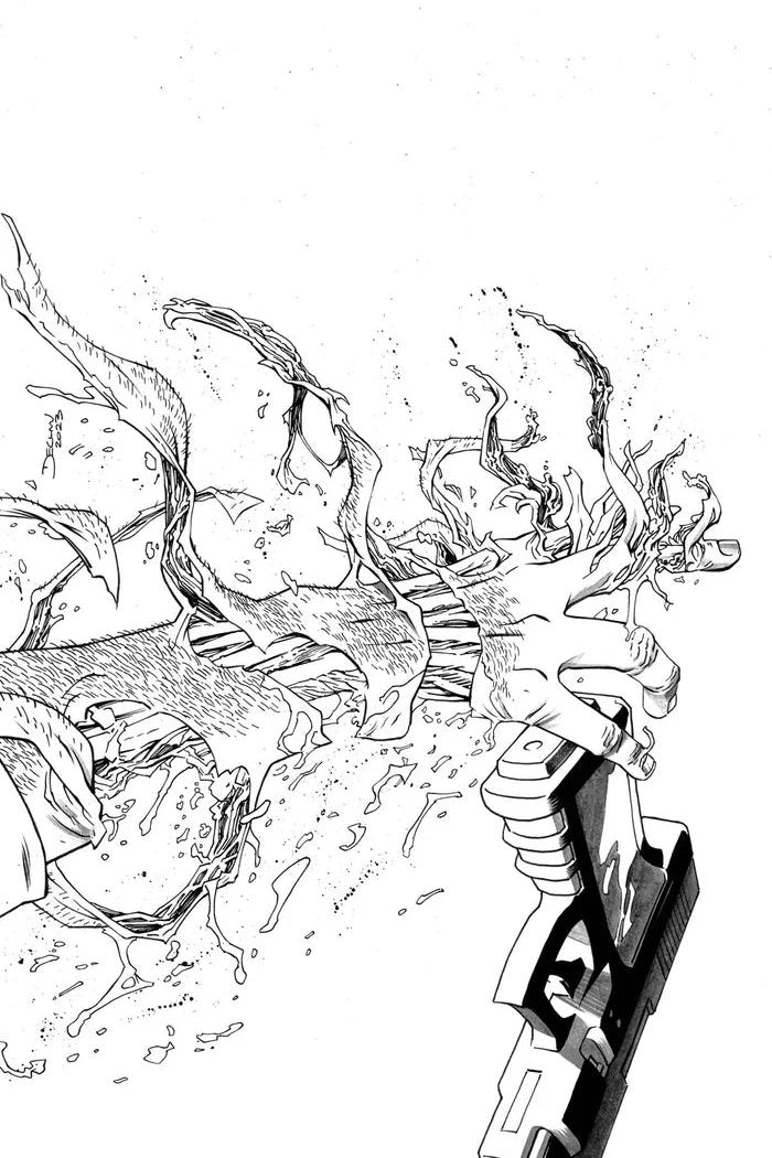 The Ribbon Queen #2 Cvr D 15 Copy Incv B&W Shalvey M (of 8)