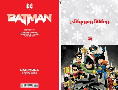 Batman #140 Cvr D Mora DC Holiday Card Special Edition Var