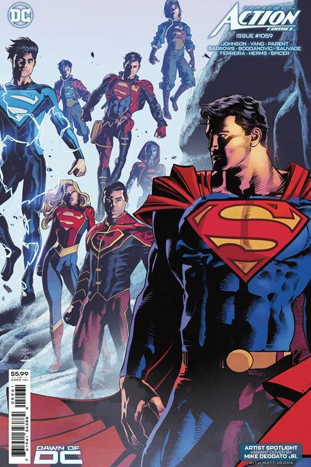 Action Comics #1059 Cvr D Mike Deodato Jr Artist Spotlight