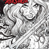 Savage Red Sonja #1 Cvr F 10 Copy Incv Adams Line Art