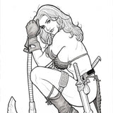 Savage Red Sonja #1 Cvr J 15 Copy Incv Cho Line Art Virgin