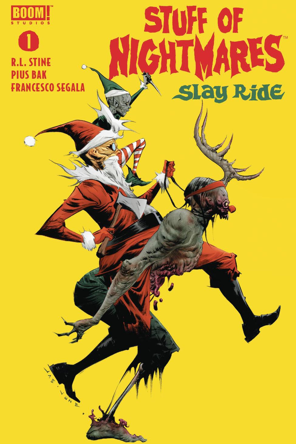 Stuff of Nightmares Slay Ride#1 Cvr F 5 Copy Incv Lee & Chu