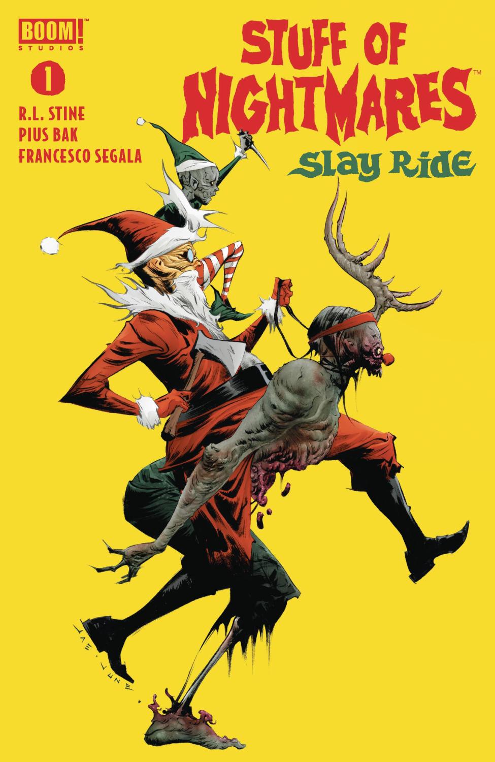 Stuff of Nightmares Slay Ride#1 Cvr F 5 Copy Incv Lee & Chu