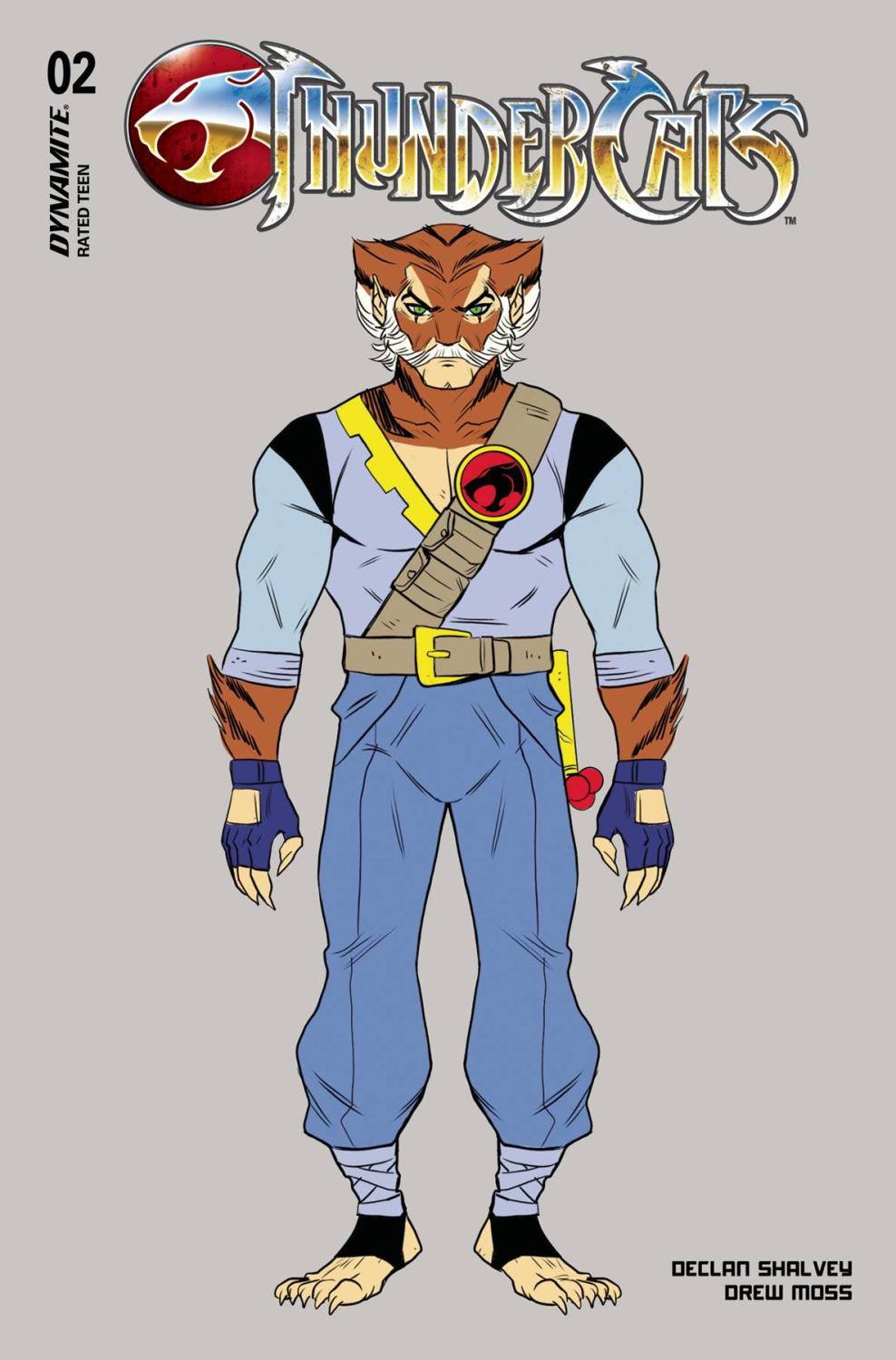 Thundercats #2 Cvr K 10 Copy Incv Moss Tygra Design Original