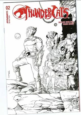 Thundercats #2 Cvr L 15 Copy Incv Shalvey Line Art