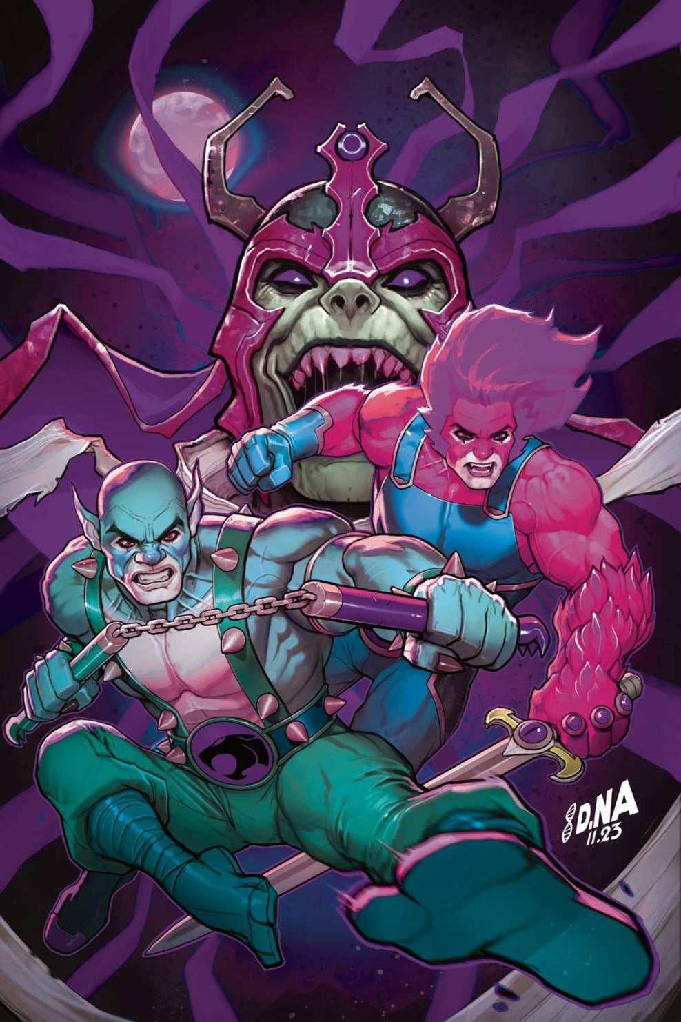 Thundercats #2 Cvr N 15 Copy Incv Nakayama Black Light Effec