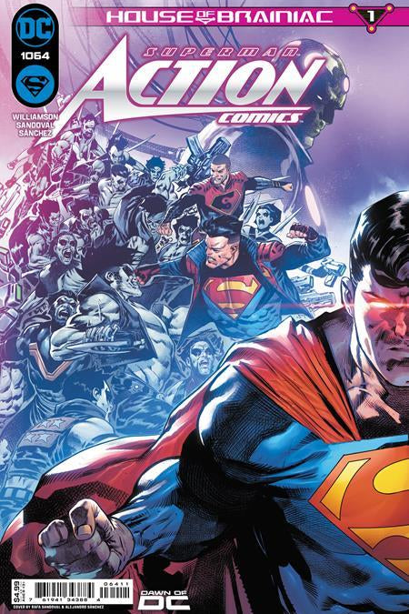 Action Comics #1064 Cvr A Rafa Sandoval Connecting Hob