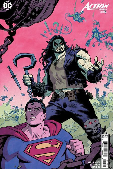 Action Comics #1064 Cvr C Paolo Rivera Csv Hob