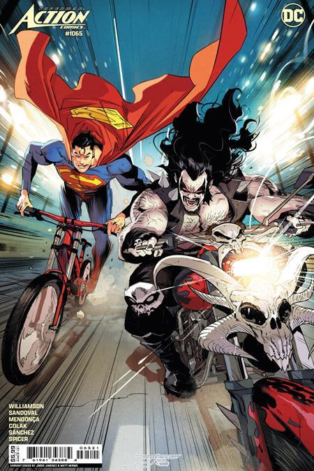 Action Comics #1065 Cvr B Jorge Jimenez Csv Hob