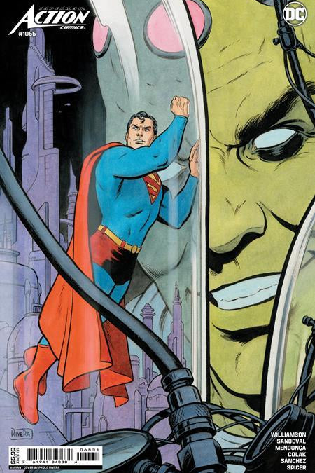 Action Comics #1065 Cvr C Paolo Rivera Csv Hob