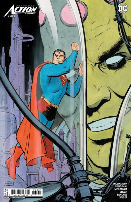 Action Comics #1065 Cvr C Paolo Rivera Csv Hob