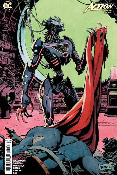 Action Comics #1066 Cvr C Paolo Rivera Csv Hob