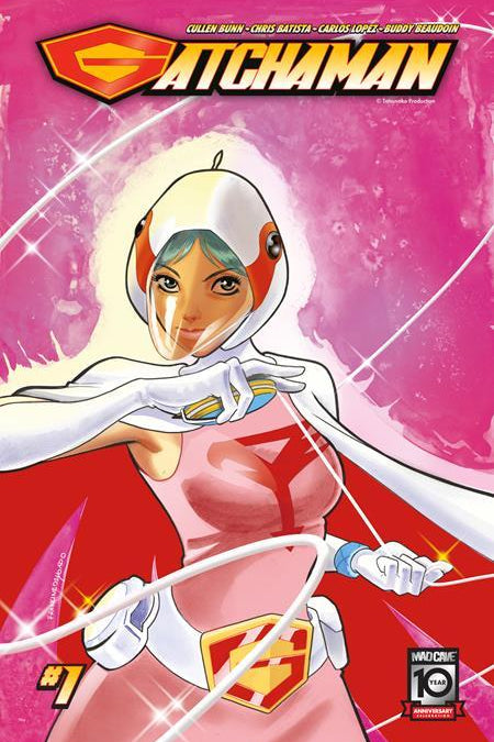 Gatchaman #1 Cvr E 10 Copy Francine Delgado Incv