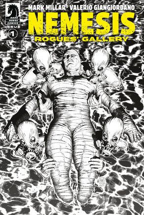 Nemesis Rogues Gallery #1 CvrB 10 Copy B&W