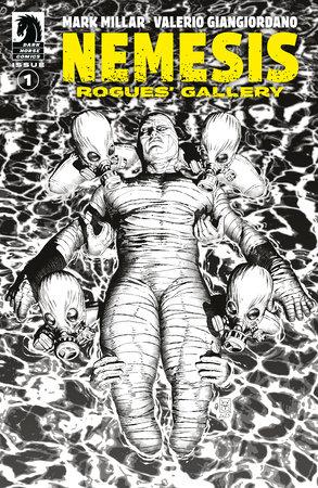 Nemesis Rogues Gallery #1 CvrB 10 Copy B&W