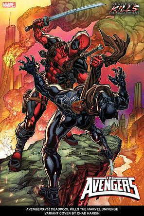 Avengers #16 Chad Hardin Deadpool Kills Marvel Universe Var