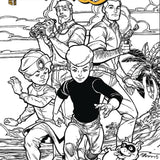 Jonny Quest #1 Cvr P 15 Copy Incv Hardin Line Art