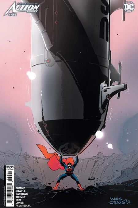 Action Comics #1069 Cvr B Wes Craig Csv