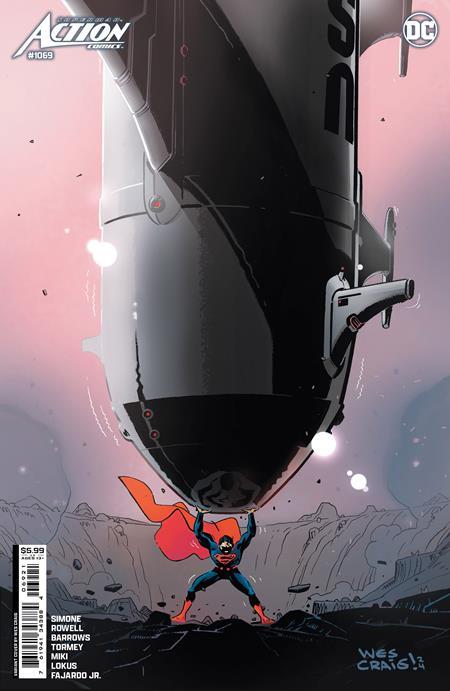 Action Comics #1069 Cvr B Wes Craig Csv