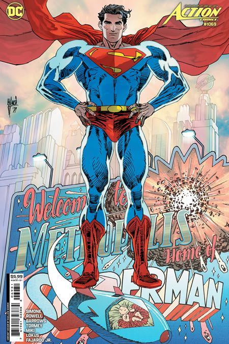 Action Comics #1069 Cvr C Francesco Mattina Csv
