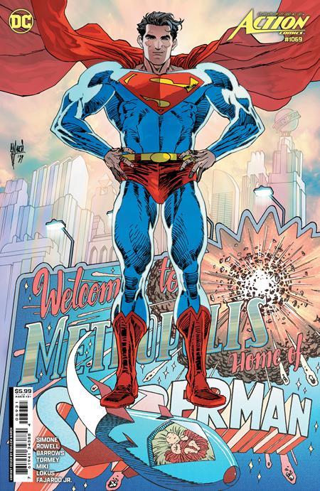 Action Comics #1069 Cvr C Francesco Mattina Csv