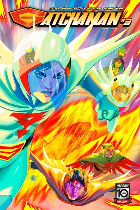 Gatchaman #3 Cvr A Inaki Miranda