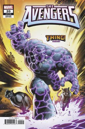 Avengers #20 Paco Medina the Thing Var